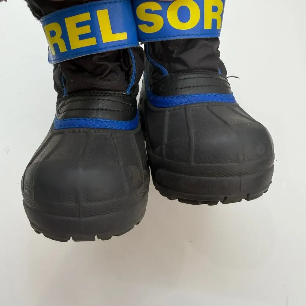 Sorel Black Snow Boots Toddler Boys 9